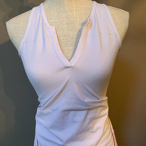 Fabletics White Workout Tank